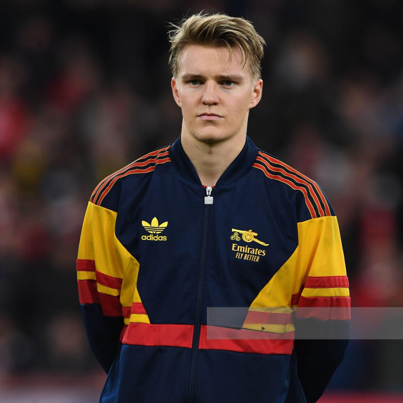 JAKET ARSENAL X ADI ORIGINALS RETRO TRACKTOP JAKET BOLA PRIA K02