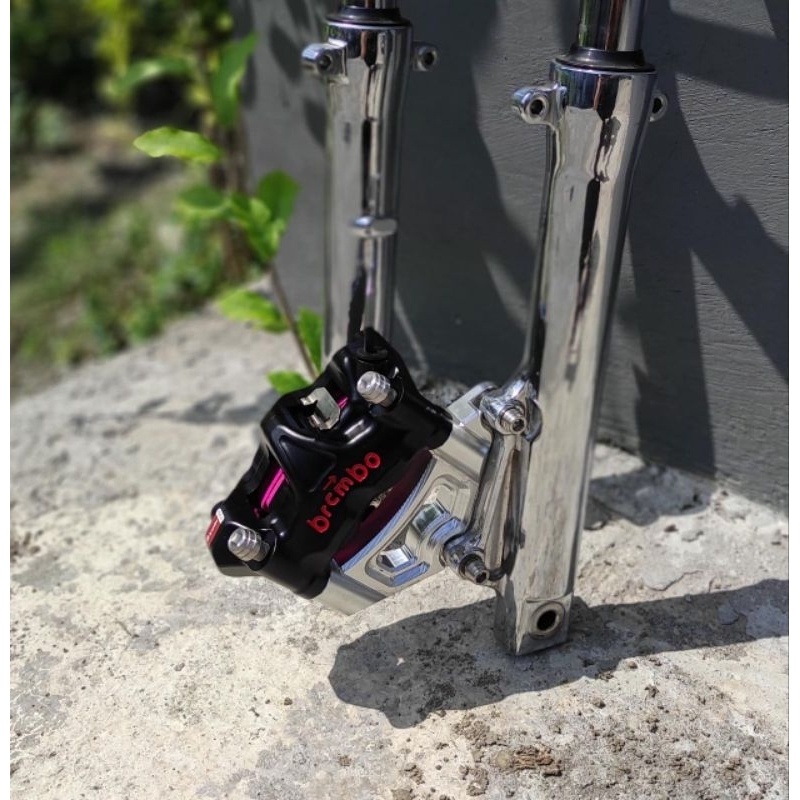 [[BREMBO]] KALIPER SET BRACKET CNC GP4 BREMBO PNP MP TIGER