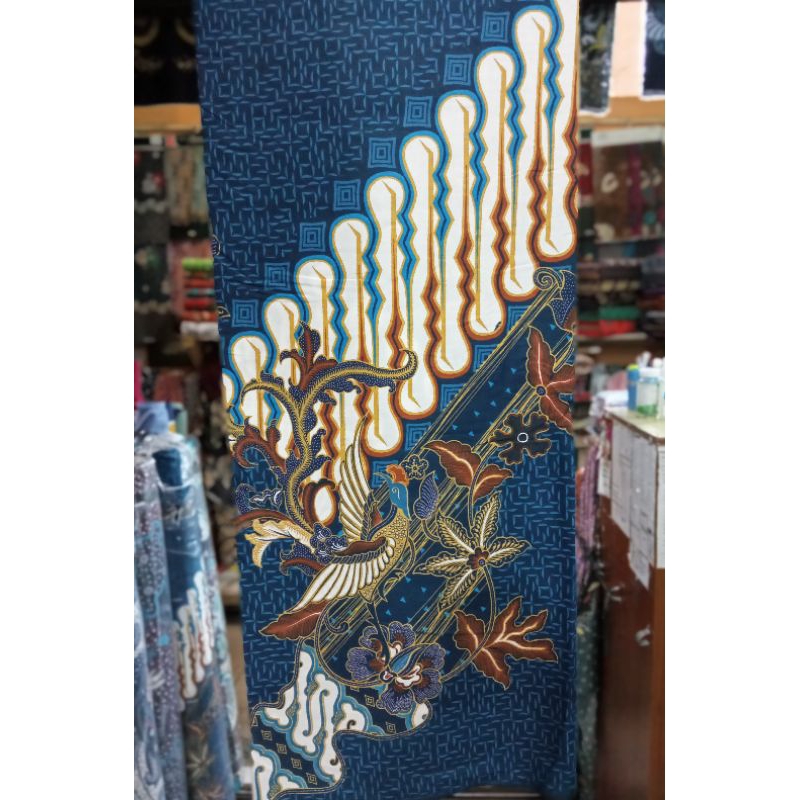 Kain Batik Meteran Bahan Katun Halus Seragam Kantor Pkk Gamis Sarimbit