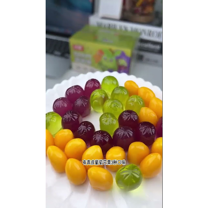 ECERAN Permen Lunak Peeled Fudge Fruit Jeli Aneka Rasa per 10PCS