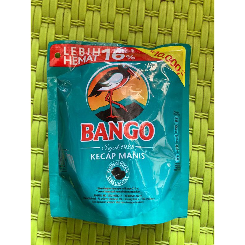 

Kecap Manis Bango 200 ML