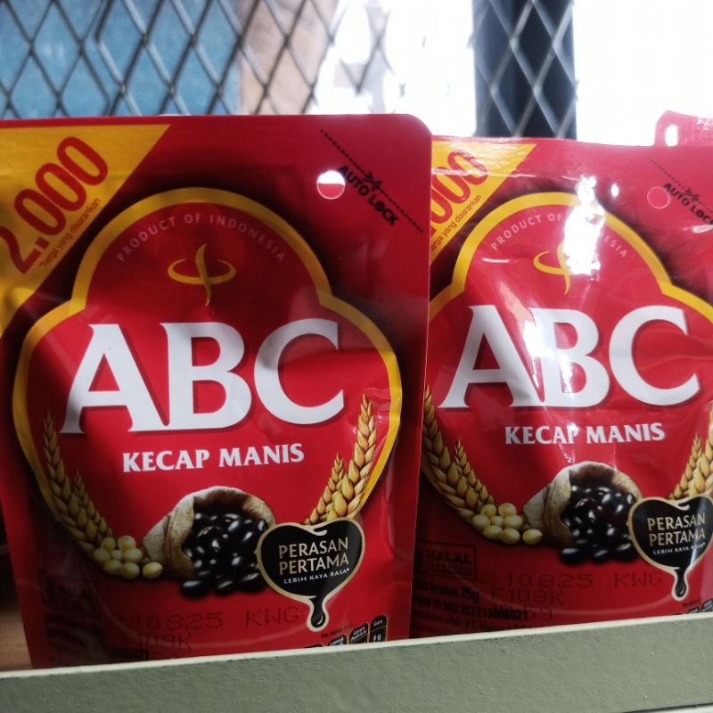 

Kecap Abc Manis 75g