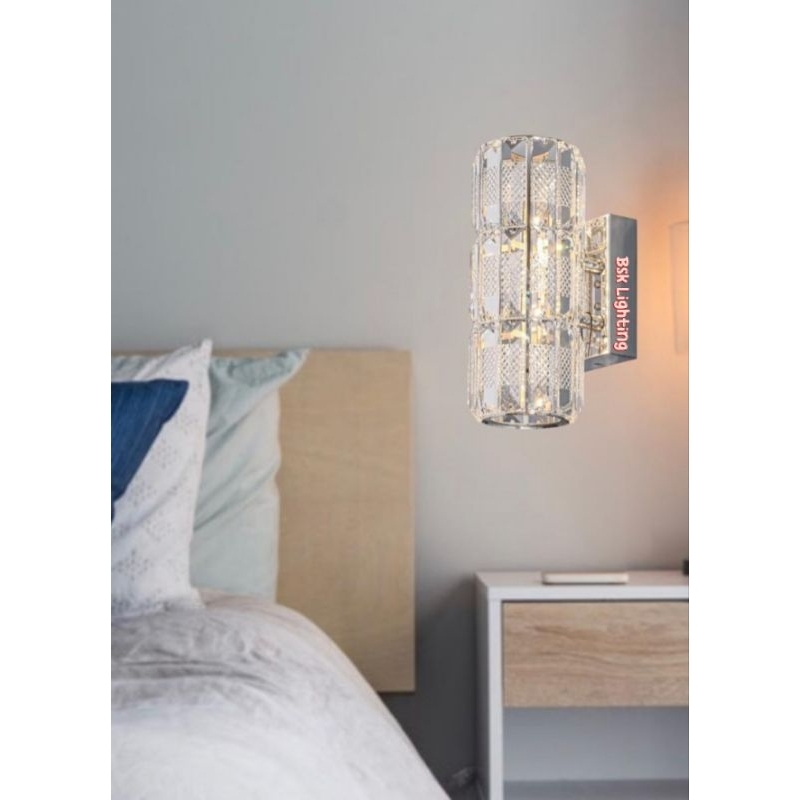 Lampu dinding Kristal modern minimalis/lampu dinding kristal mewah modern