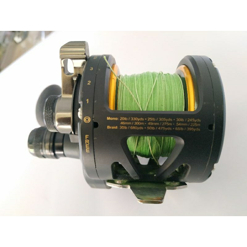 Reel PENN Fathom 25NLD2LH Overhead Jigging Double Speed 5:5:1 & 2.8:1 (Bekas) + Bonus .  SOLD OUT