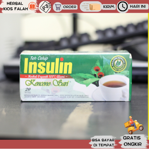 

Teh Celup Insulin Kencono Sari Teh Obat Herbal Diabetes Asli Original