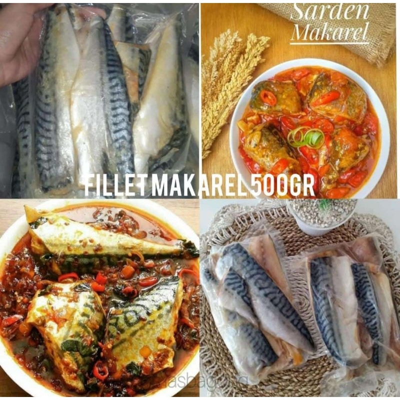 

fillet makarel / ikan filet / fillet mackarel 500gr / sarden makarel