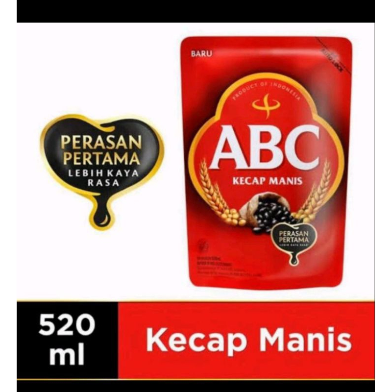 

ABC kecap manis 520ml