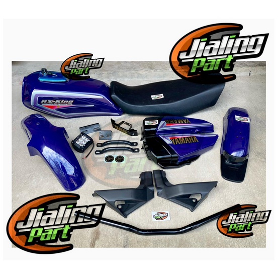 termurah paket full set cover tangki RX King full set ungu RX King 2002 ungu tangki RX King ungu 200