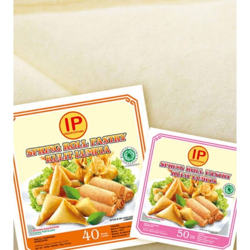 ip kulit lumpia/spring roll pastry kecil dan besar