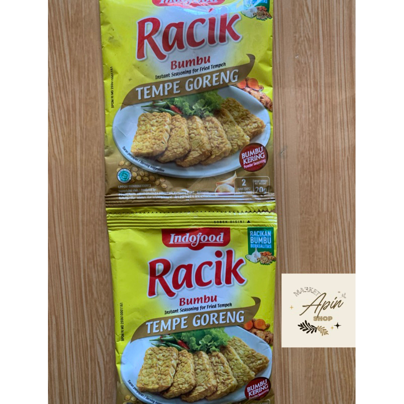 

RACIK tempe goreng 20gr