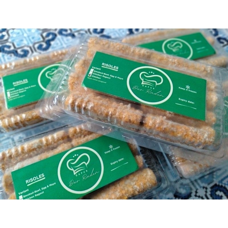 

Risoles Chiken Ragout/Smoked Beef Egg & Mayo