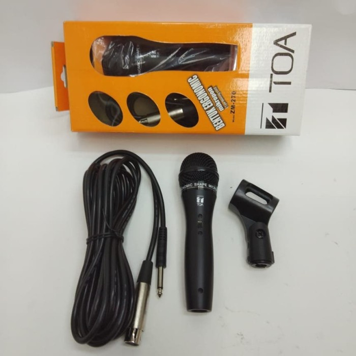 TOA MICROPHONE/ MIKROFON KABEL GENGGAM ZM260 ZM270 ZM320 ZM420 ZM520