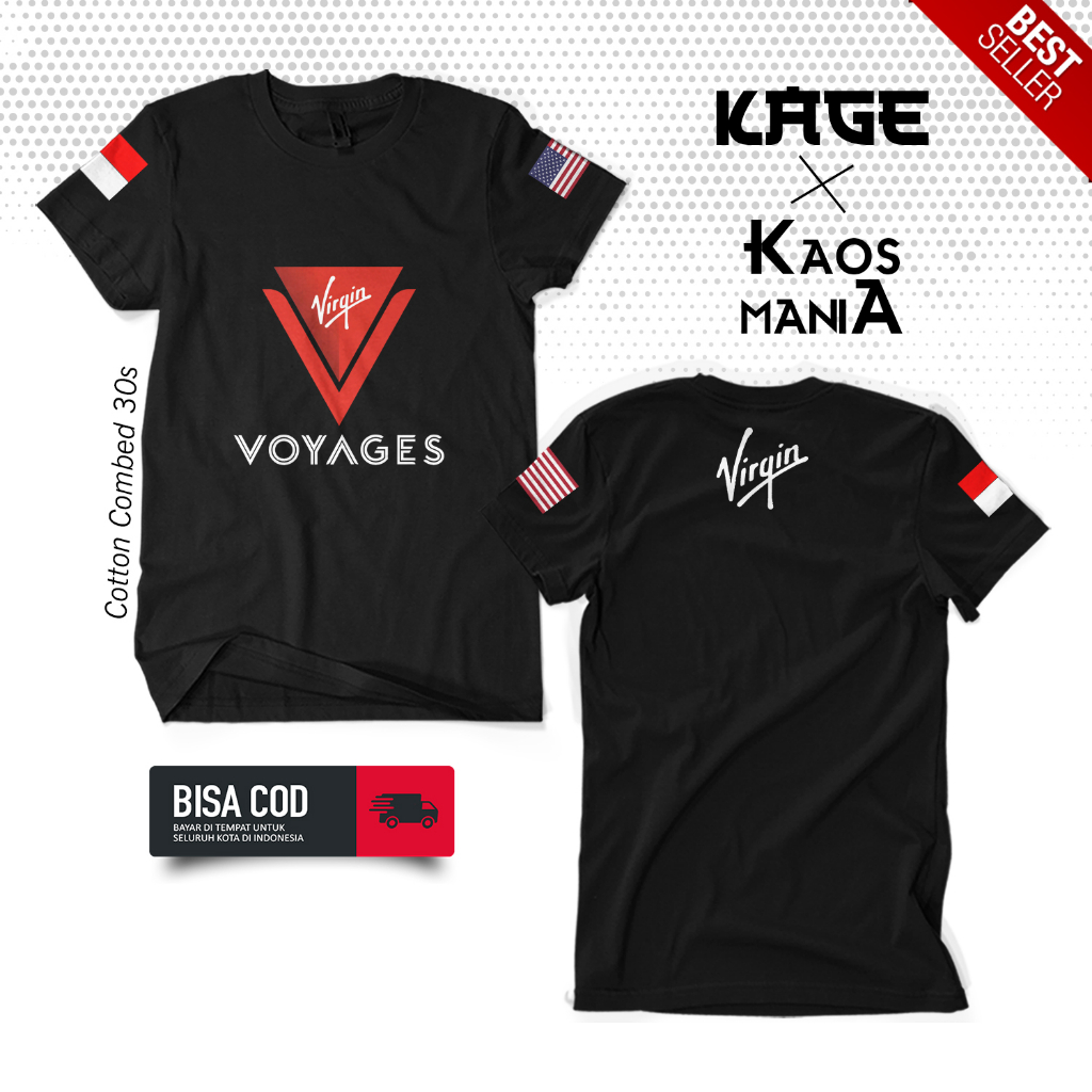 Kaos Atasan KAPAL PESIAR VIRGIN VOYAGES - Kaos Pesiar Amerika BERGAYA STORE