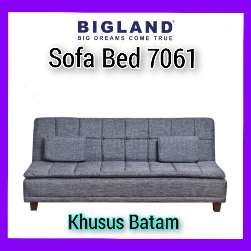 BIGLAND SOFA BED 7061 / KURSI SOFA BED /TEMPAT TIDUR SOFA BED (KHUSUS BATAM)