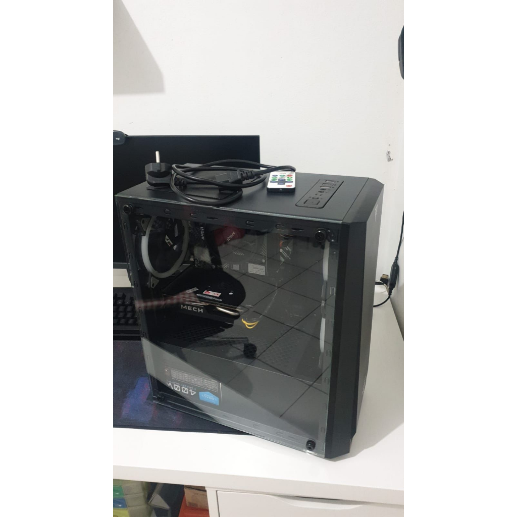 Komputer PC CPU Gaming & Design Second (AMD Ryzen 5 & MSI RX6500XT)