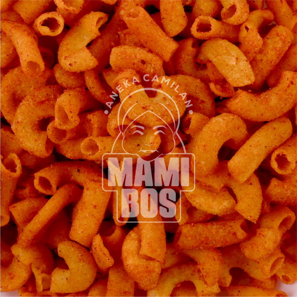 

Makaroni Geprek/Makaroni Bantat KKiloan Termurah Kemasan 1 Kg Rasa Enak Kualitas Premium Harga Termurah & Terbaik I Camilan Mammi Bos