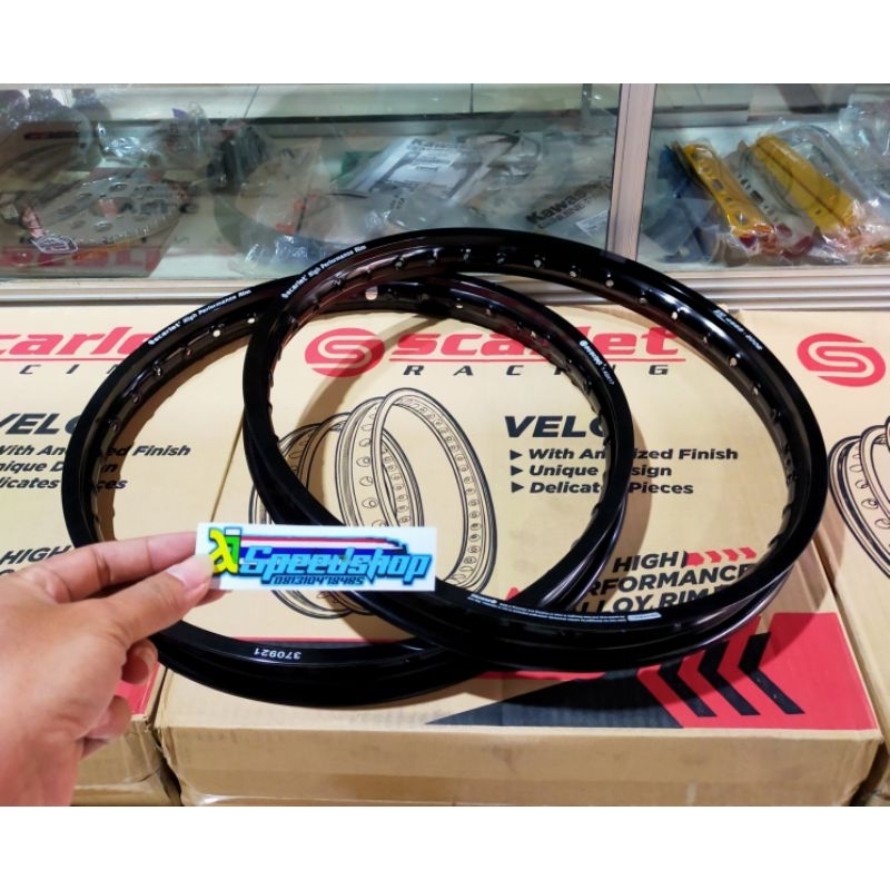 pelek scarlet ring 17 lebar 140 160 lingkaran pelek ring 17 lebar 140