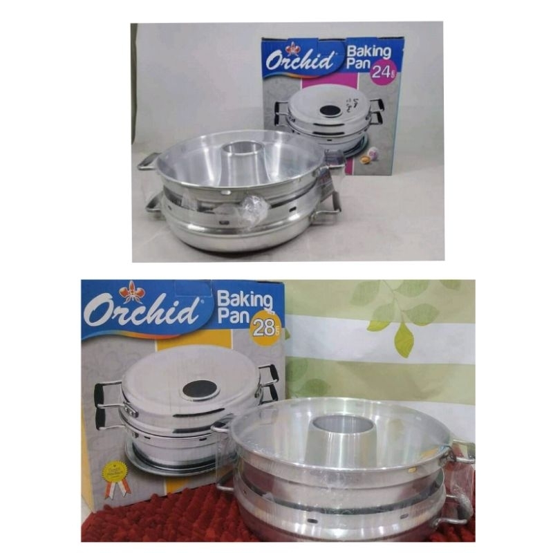 Baking pan orchid