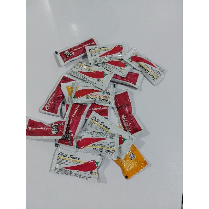 

Saos Sambal Sachet Mcd / Hokben / Kfc / Yoshinoya
