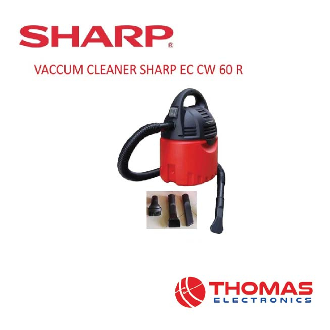 Vaccum Cleaner Sharp ECCW60R EC CW 60 R Vakum Penyedot Debu Garansi Resmi