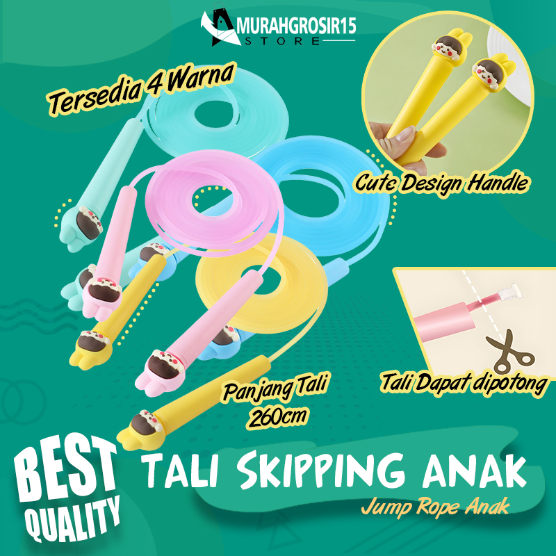 Tali Skipping Anak / Lompat Tali / Jump Rope / Skipping