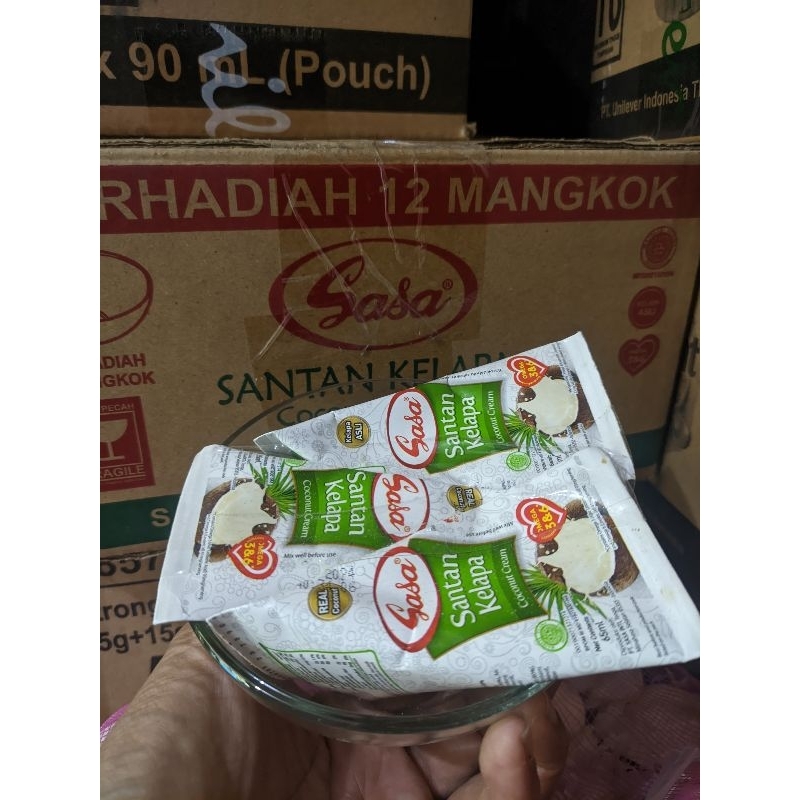 

SANTAN kelapa SASA 65g get MANGKOK Cantik