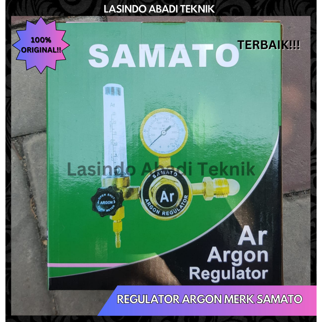 ARGON REGULATOR SAMATO REGULATOR TYPE ARGON