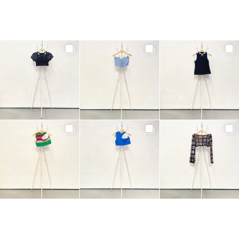 RAHAJENG CLOSET BATCH 28| PRELOVED | 3MONGKIS | CALLIE | CROPPED TOP | CARDIGAN | TANKTOP | TUBE TOP