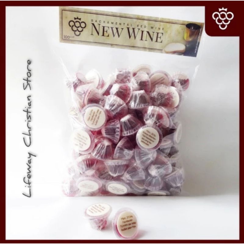 

Best Seller Product - Paket Minuman Perjamuan Gereja Cup + Hosti Ayat Isi 100