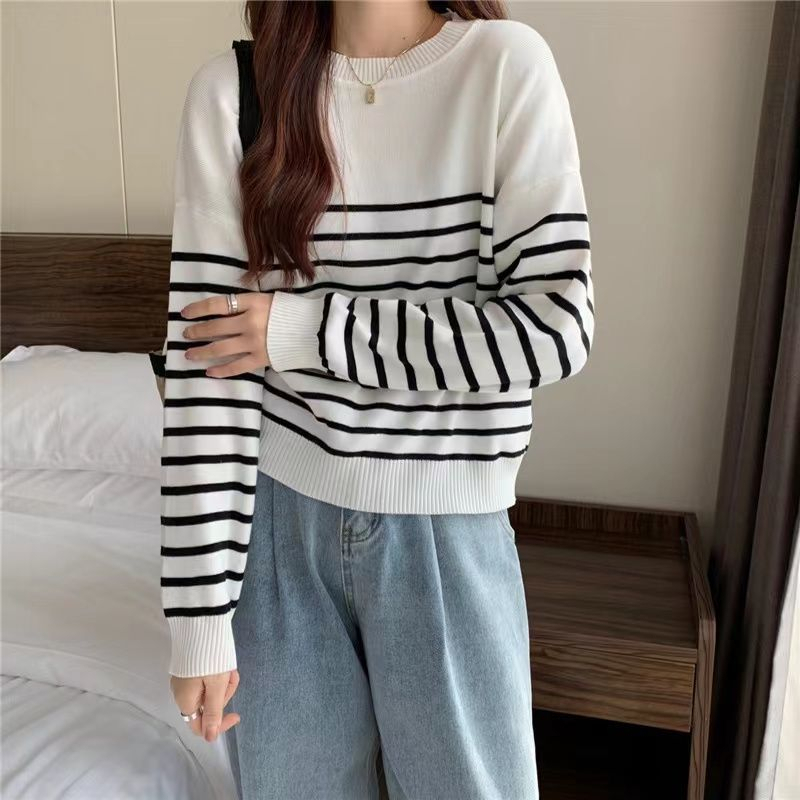 Ryn Sweater / Sweater Oneck Blaster Top Knit Lengan Panjang