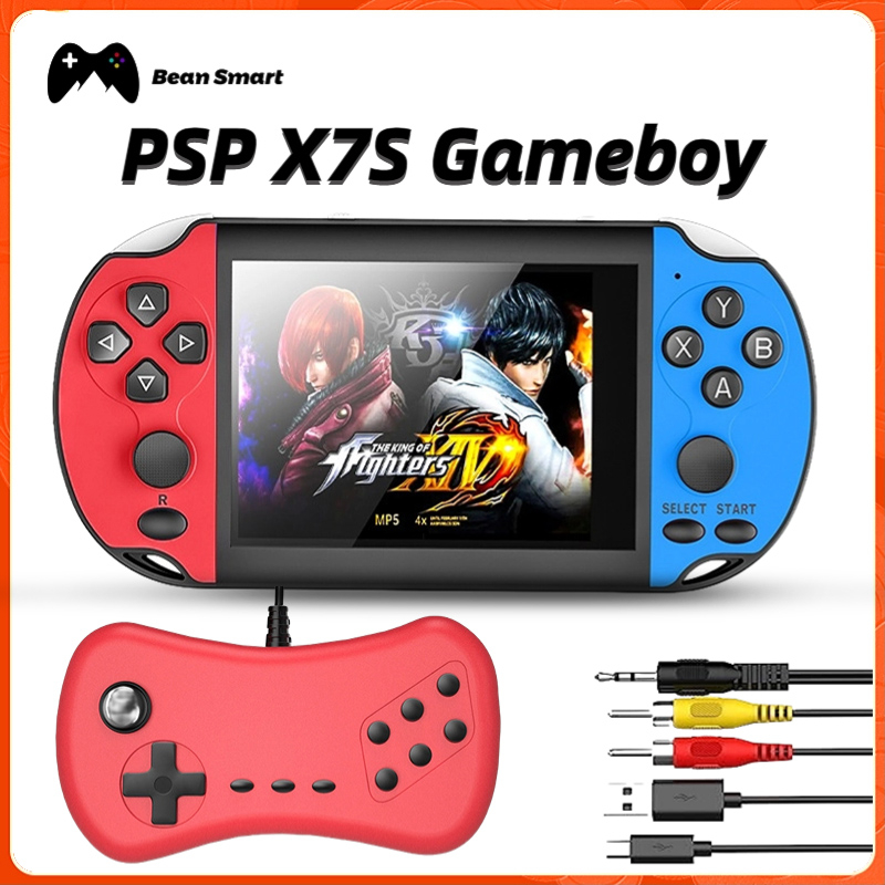 Bean Smart Gameboy Konsol Game PSP X7S Screen Besar 3.5 Inch 8G