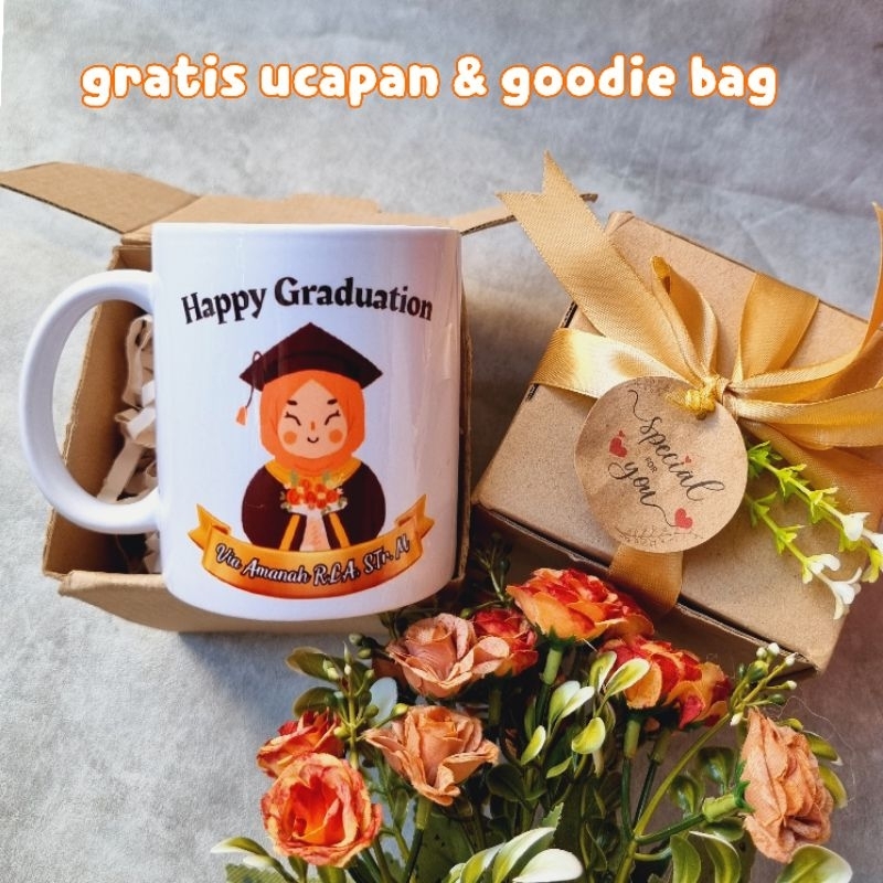 

Kado Wisuda Mug / Hampers Wisuda / Mug Wisuda Graduation