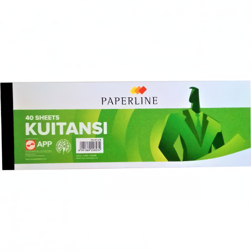 

Kwitansi Paperline 40 Lembar PPL KT 40 T / Kwitansi Paperline 40 Lembar PPL KT 40 M