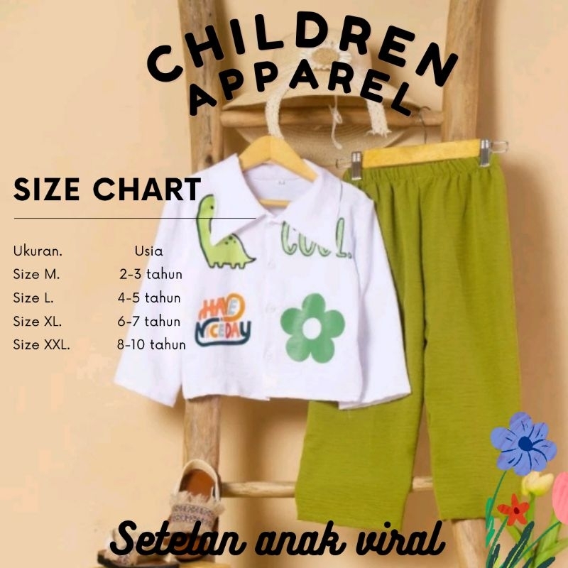 Allrobbi.Setelan anak perempuan/setelan anak crinkle