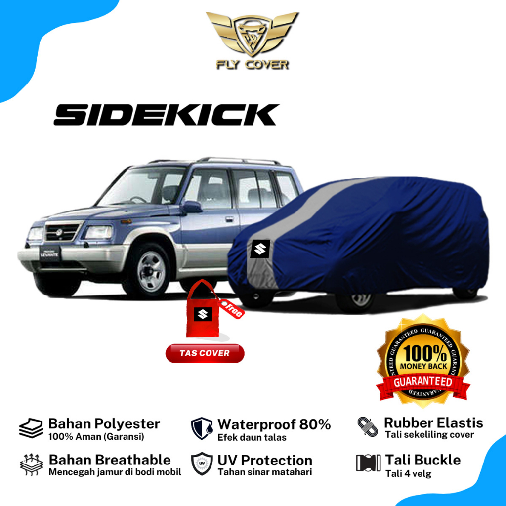 Body Cover Mobil Vitara / Sarung Suzuki Vitara Escudo Sidekick Outdoor 1994 1995 1996 1997 1998 1999