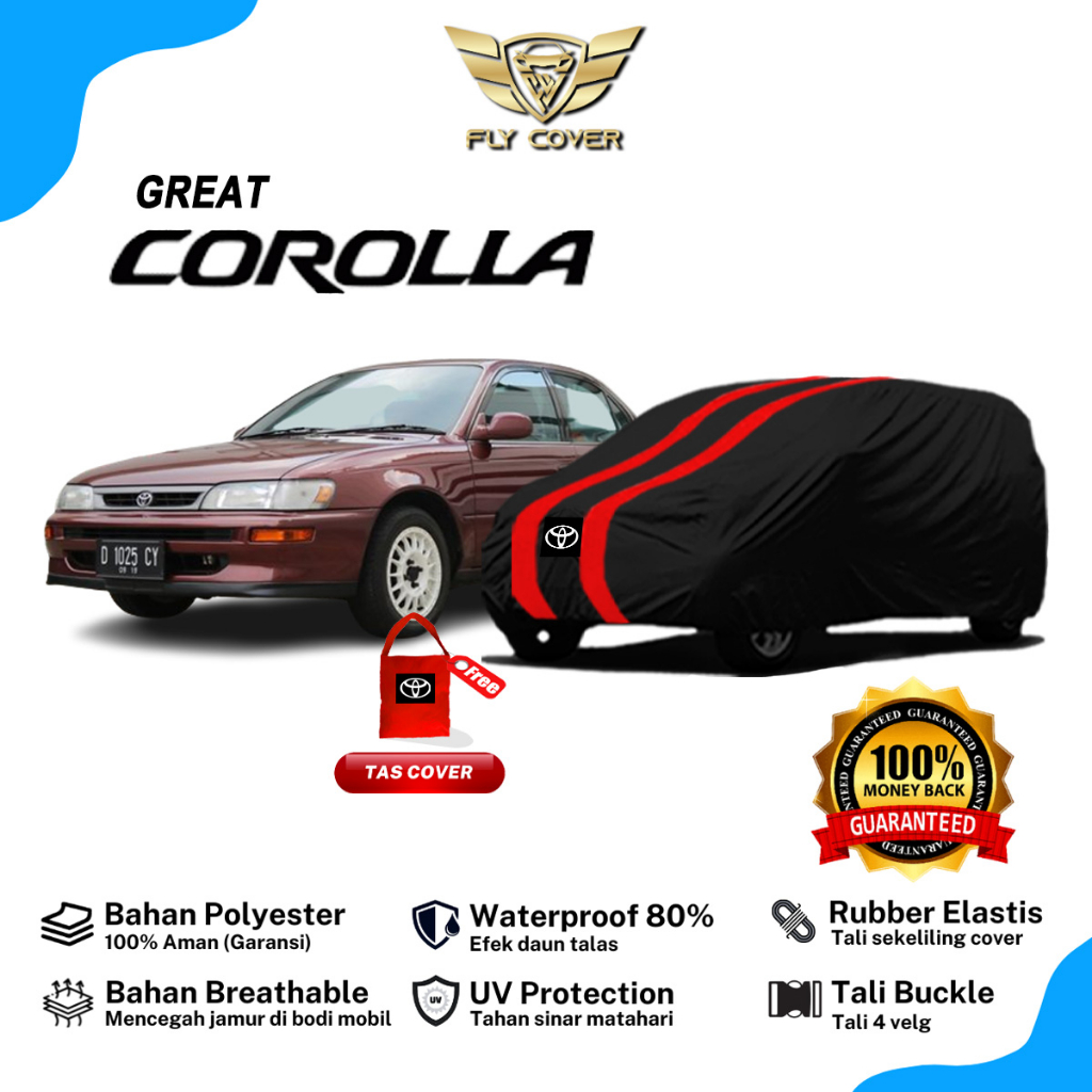 FLY Sarung Mobil Sedan Toyota Great Corolla Premium