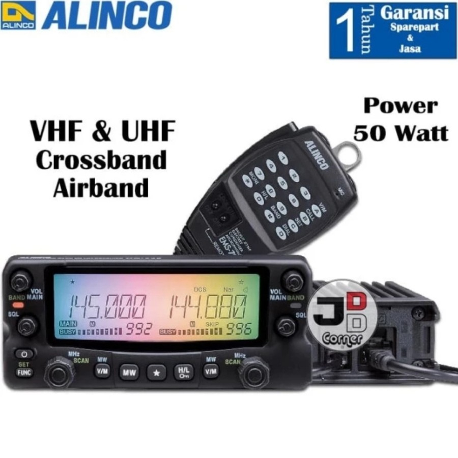 Radio Rig Alinco Dr-735 Dual Band Radio Ori