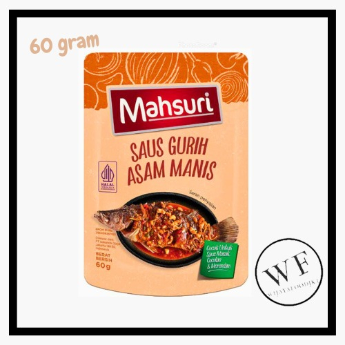 

Mahsuri saus gurih asam manis / Mahsuri Sweet and Sour sauce 60grm
