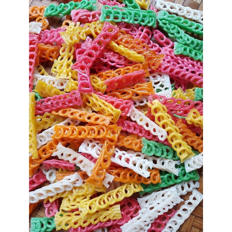

Kerupuk Kepang Warna