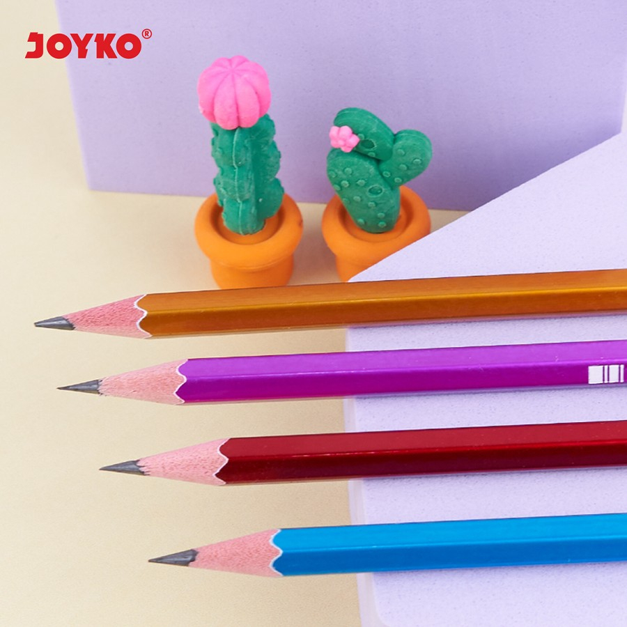 

[1 PC] PENSIL 2B JOYKO P-107 METALLIC