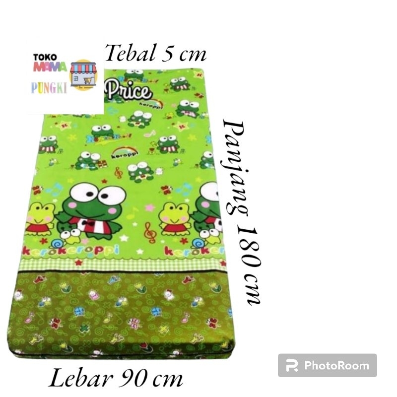 Kasur Busa Anti Kempes Muat 1 Orang - UK 90×180×5