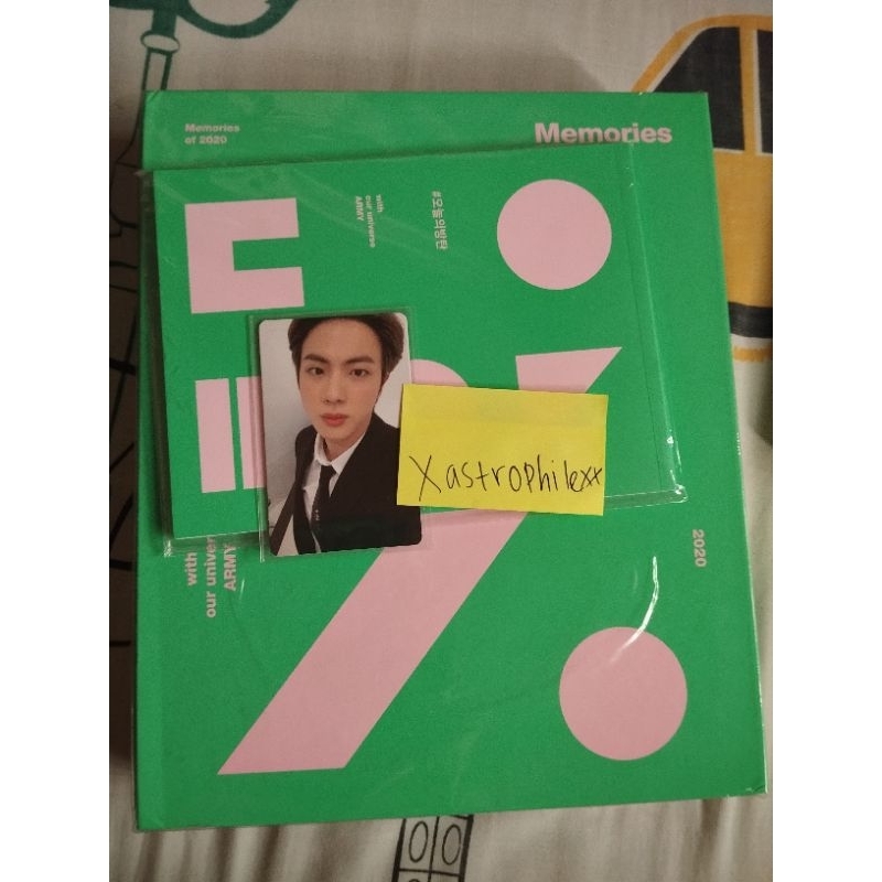 BTS MEMORIES OF 2020 UNSEALED PC JIN
