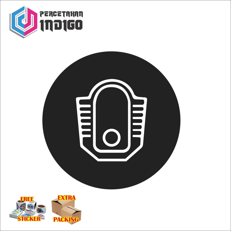 papan akrilik acrylic bulat wc jongkok type b