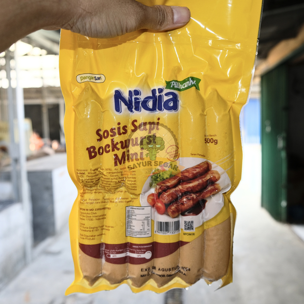 

Nidia - Sosis Sapi Mini 500gr