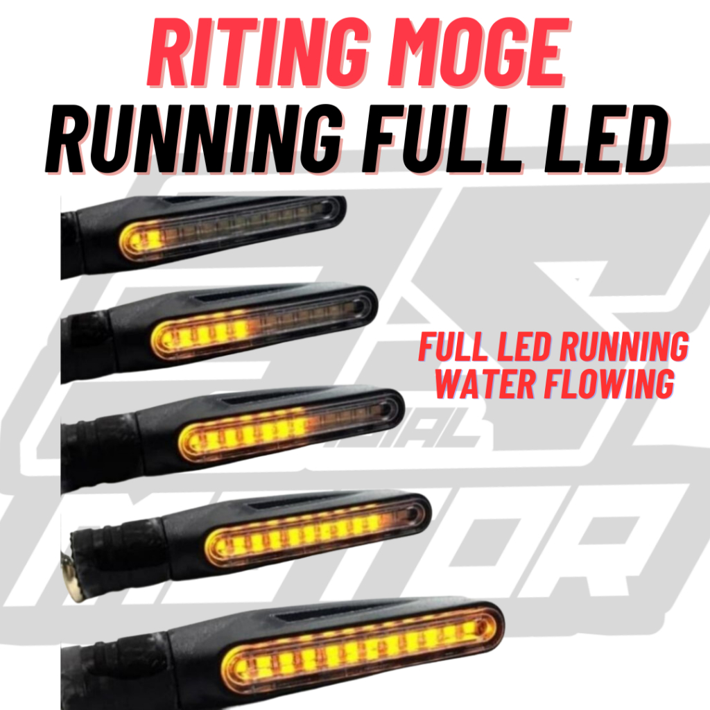 Lampu Sen Riting Torpedo Running FULL LED Terang Harga Terjangkau Bahan Berkualitas for All Motor Ho