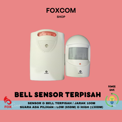 BELL PINTU ANTI MALING / BELL SENSOR TERPISAH JAKMAN / BELL PINTAR / BELL RUMAH / BELL TOKO