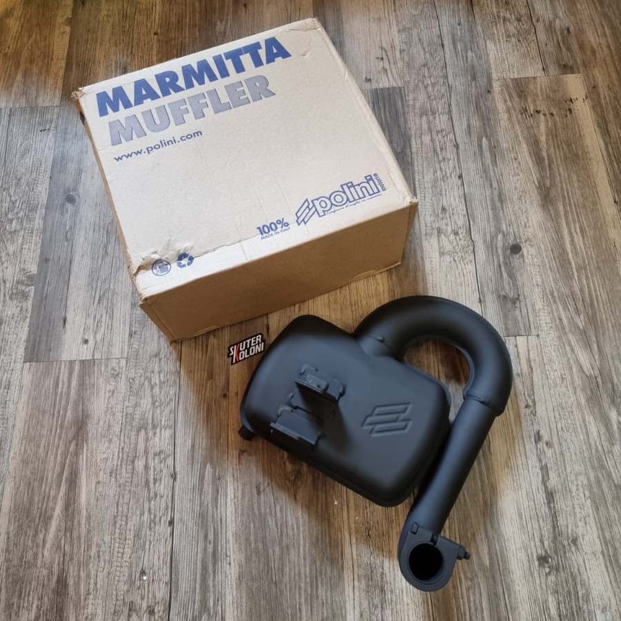 Polini Exhaust Knalpot Big box Vespa PX PS Excel Exclusive Sprint