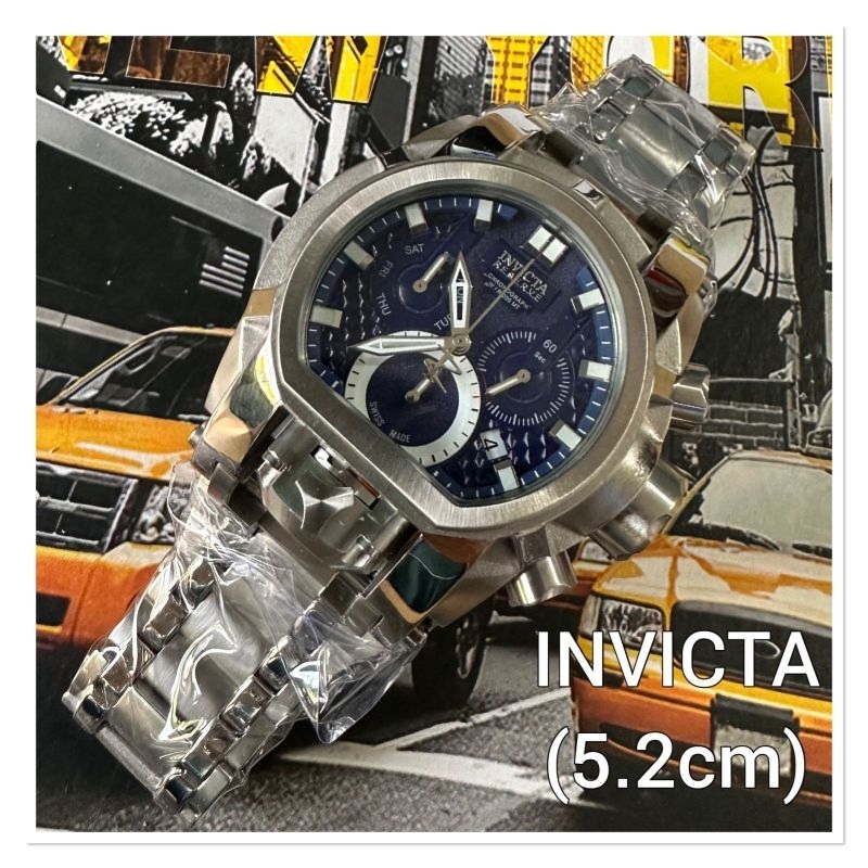 Jam Tangan pria INVICTA Bold Zeus dual timeJapan Quartz