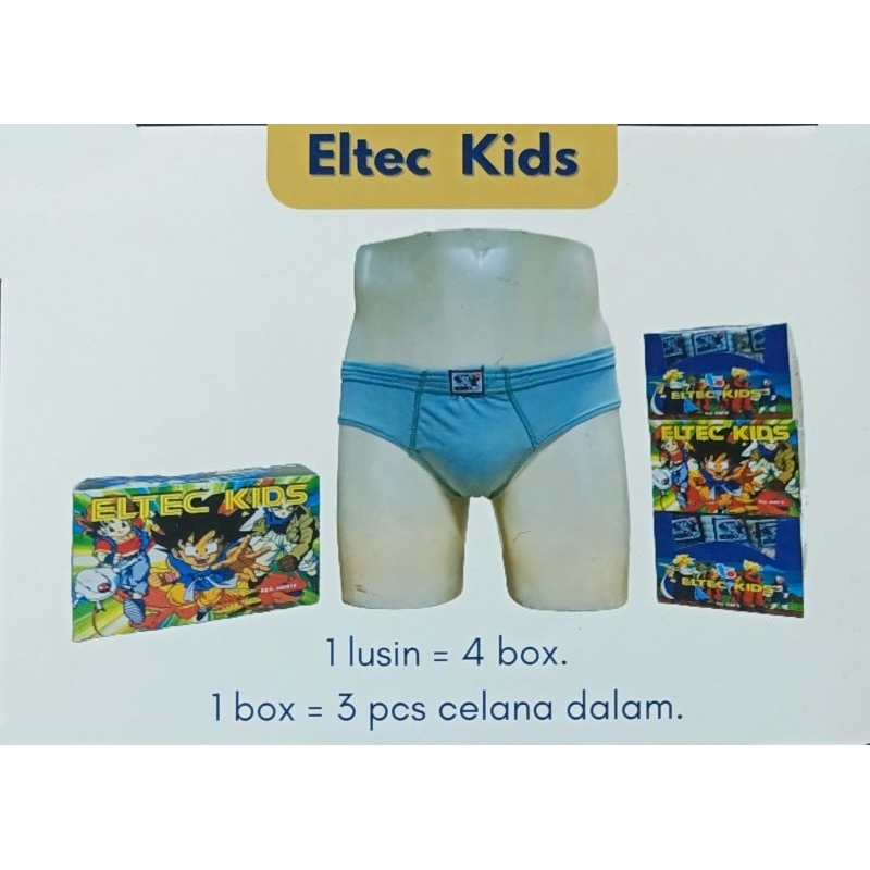 LR || Celana Dalam Anak Pria Segitiga Eltec Kids