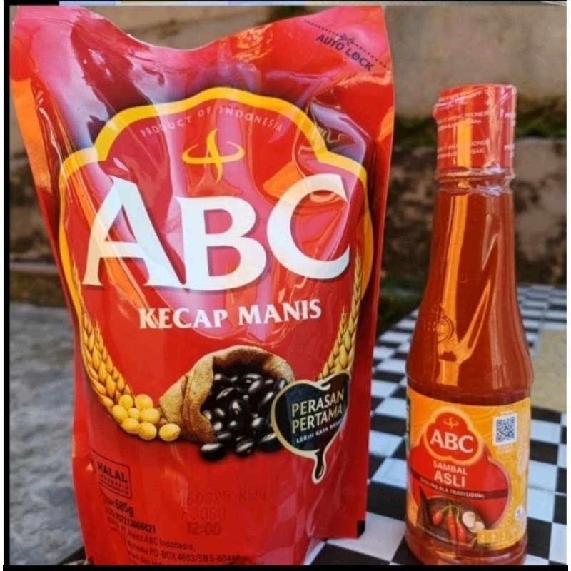 

KECAP ABC MANIS 520ML free saos sambal ABC 135ML